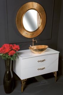 Зеркало Boheme Shine золото 528-G