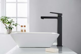 Смеситель для раковины Timo Briana 7111/03F чёрный