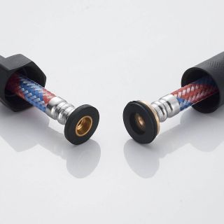 Гигиенический душ со смесителем Rose R2805H-1 чёрный матовый