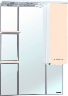 Зеркало-шкаф с подсветкой Bellezza Мари 75см правый бежевый 00000001159