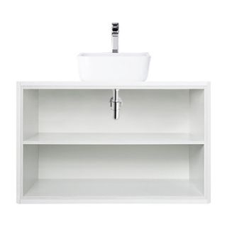 Тумба под раковину Акватон Брук открытая 80см дуб латте 1A201501BCDL0