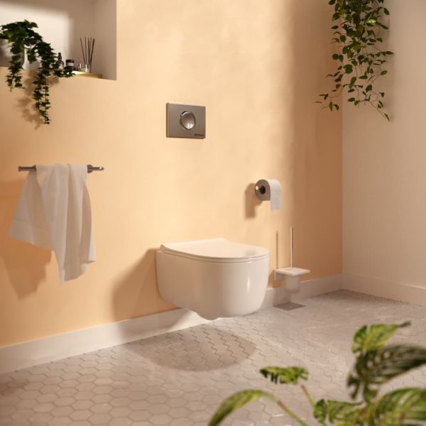 Инсталляция для унитаза Berges Novum R3 с кнопкой хром глянец 040223