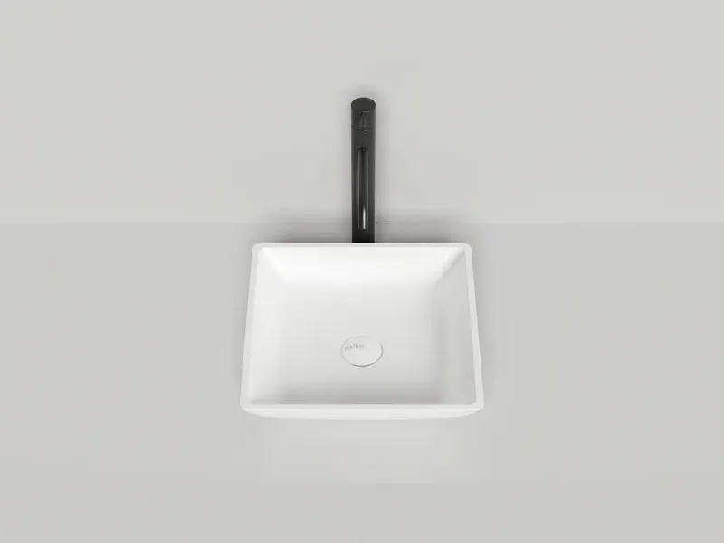 Накладная раковина Salini Callista 04 S-Sense 1101108GRF 38см RAL полностью