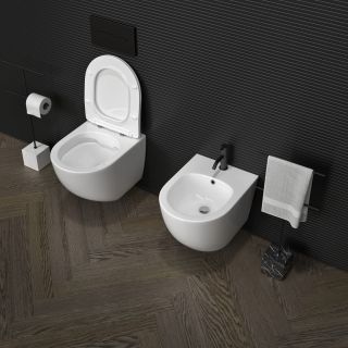 Биде подвесное Ceramica Nova Forma CN3010 белый