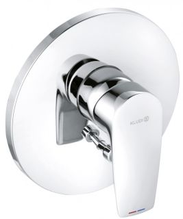 Встраиваемый смеситель для ванны и душа Kludi Pure&Solid хром 346500575