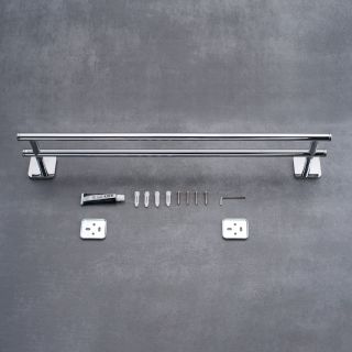 Полотенцедержатель РМС A1110-2 двойной хром