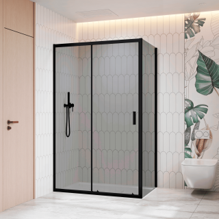 Душевой уголок RGW CL-133B (CL-13B + Z-03B) 060913328-34 120x80 см чёрный