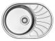 Кухонная мойка IDDIS Suno SUN65SDi77S с сифоном 65см сталь