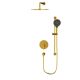 Душевой комплект WHITECROSS Y YSET05TOPGLB брашированное золото