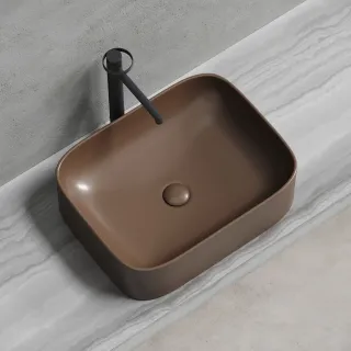 Раковина Ceramica Nova Element CN6052MDB 50см тёмно-коричневый матовый