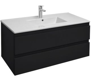 Тумба под раковину Jacob Delafon Madeleine EB1318-J53 100 см чёрный матовый