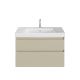 Тумба под раковину Kerama Marazzi Cubo CUB.80.2\LIM 80 см бежевый матовый