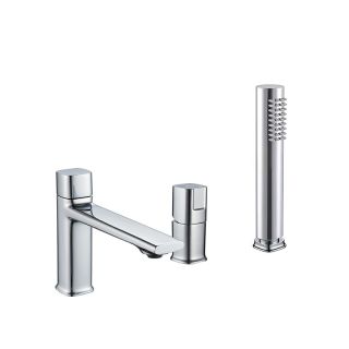 Смеситель на борт ванны Maretti Lorenza LR22RF842-B, хром