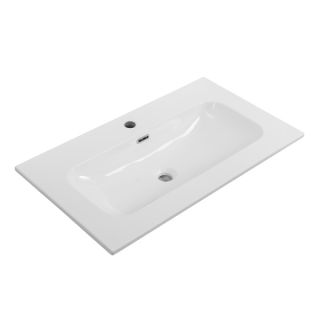 Керамическая раковина 80 см CEZARES CZR-8073-80 белый