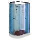 Душевая кабина Deto ЕМ1512 R N LED 120х80х208 см