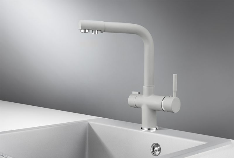 Смеситель для кухни Granula 2088, СЛАНЕЦ сланец