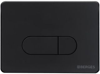 Комплект Berges 4в1 042418: инсталляция NOVUM525 кнопка D5 SoftTouch чёрная унитаз Gamma сиденье микролифт