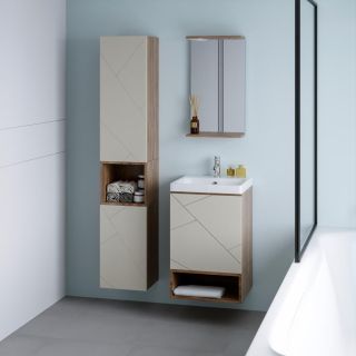 Ниша для тумбы Бриклаер Кристалл 4627125416842 50 см дуб крафт табачный