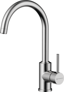 Смеситель для кухни Omoikiri Shinagawa 2 Plus-BN сталь