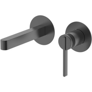 Смеситель для раковины DQ Bonn встраиваемый настенный графит (DA1704406)