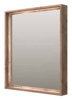 Зеркало с подсветкой Brevita Dallas DAL-02070-074 70см дуб Галифакс олово