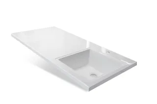 Раковина над стиральной машиной Эстет Dallas silk ФР-00014933 П 100см белый