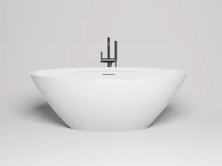 Ванна из искусственного камня Salini Diva S-Sense 102211G 178x85см белый глянцевый