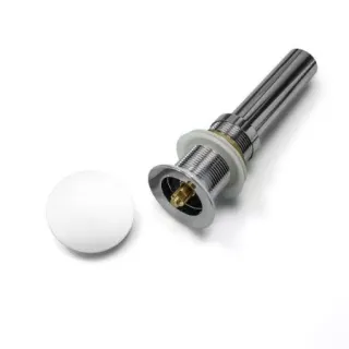 Донный клапан с керамическим верхом Comforty DK-01 MW белый матовый