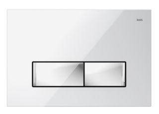 Клавиша смыва IDDIS Uniglass 001 UNG02WCi77 белый