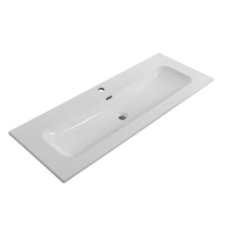 База под раковину Cezares подвесная с двумя выкатными ящиками, Ясень белый Софт, 1200x457x500, DUET-N-1200-2C-SO-FBS-P