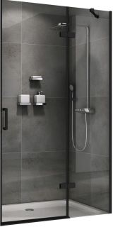 Душевая дверь ABBER Zart 90см чёрный AG08090B