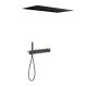 Душевой комплект Timo Petruma SX-5329/03SM с термостатом чёрный матовый