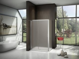 Боковая часть Good Door LATTE SP -90-G-WE стекло матовое