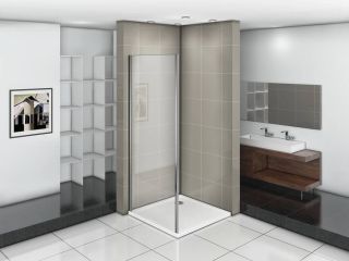 Боковая часть Good Door INFINITY SP-90 -C-CH стекло прозрачное