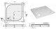 Душевой поддон Эстет Гамма ФР-00000957 100x100см белый