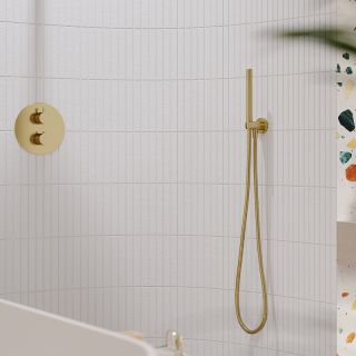 Душевой шланг Omnires 150см матовое золото 029GLB