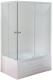 Душевой уголок Royal Bath BP 120x80см правый белый RB8120BP-C-R