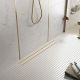 Душевой лоток Timo Drain System DS230209/17 90см с двусторонней панелью plate под плитку золото матовое