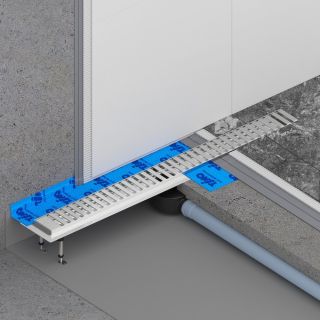 Душевой лоток Timo Drain System DS230109/01 90см с вставкой lines сатин