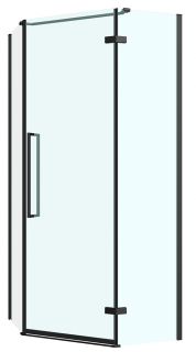 Душевой уголок ABBER Ewiges Wasser 80x80см чёрный AG05080B