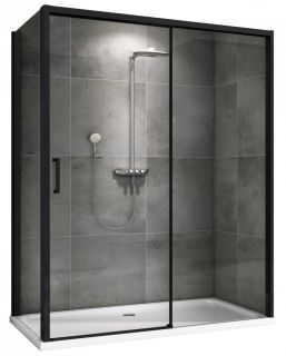 Душевой уголок ABBER Komfort AG93160B-S92B 160x90см чёрный