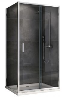 Душевой уголок ABBER Schwarzer Diamant AG301105-S505 110x50см хром