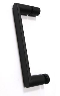 Душевой уголок ABBER Schwarzer Diamant AG30120B-S75B-S75B 120x75см чёрный