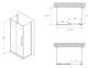 Душевой уголок ABBER Schwarzer Diamant AG30150BMH-S80BM-S80BM 150x80см чёрный