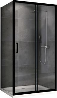 Душевой уголок ABBER Schwarzer Diamant 170x100см AG30170B-S100B