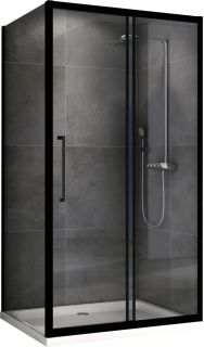 Душевой уголок ABBER Schwarzer Diamant 160x100см AG30160BH-S100B