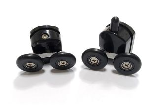 Душевой уголок ABBER Schwarzer Diamant AG30160B-S60B-S60B 160x60см чёрный