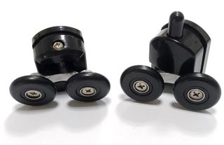 Душевой уголок ABBER Schwarzer Diamant AG30180BH-S75B-S75B 180x75см чёрный