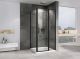 Душевой уголок ABBER Sonnenstrand AG04100BS-S75B 100x75см чёрный