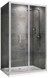 Душевой уголок ABBER Sonnenstrand AG07110-S75 110x75см хром